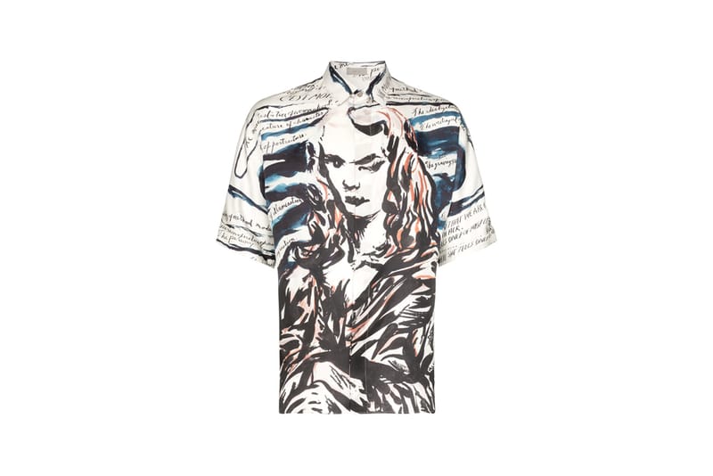 Dior Homme x Raymond Pettibon Mona Lisa Print Shirt | Hypebeast