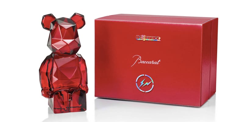 fragment design x Baccarat BE@RBRICK Figure Release | Hypebeast