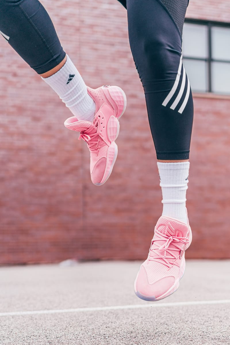 Adidas harden vol hot sale 4 pink