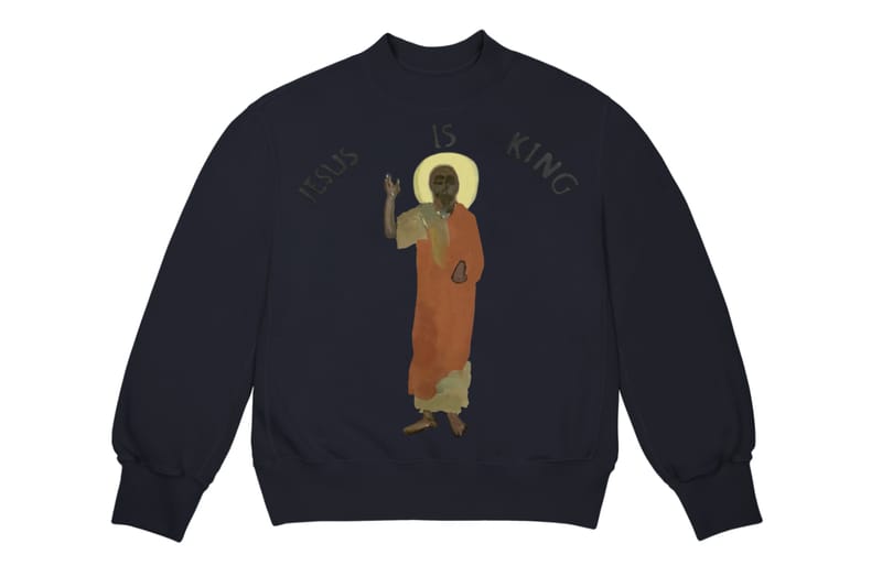 Kanye Jesus Is King Size: popular M Crewneck