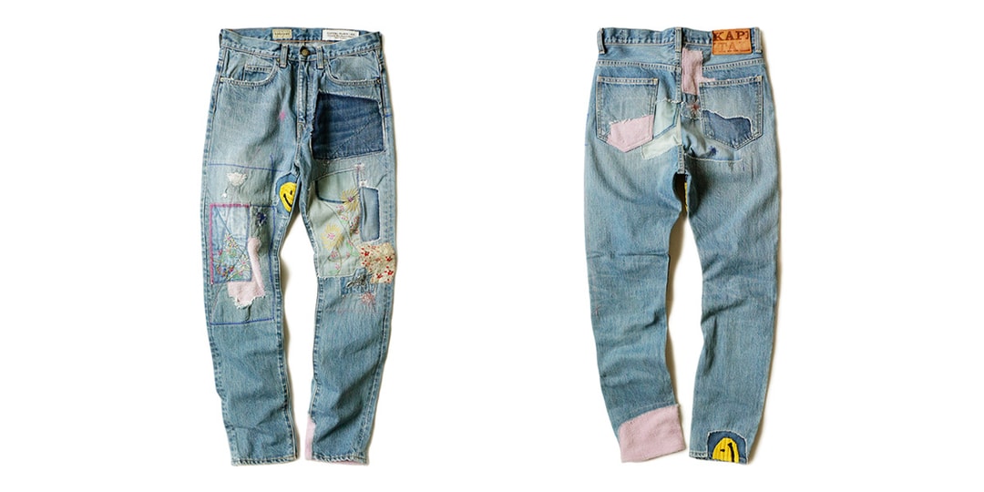 KAPITAL 14oz OKABILLY Gypsy Patch Remake Denim Release | Hypebeast
