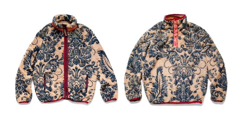 KAPITAL jacket ジャケット KAPITAL Damask Fleece Zip Jacket | Hypebeast