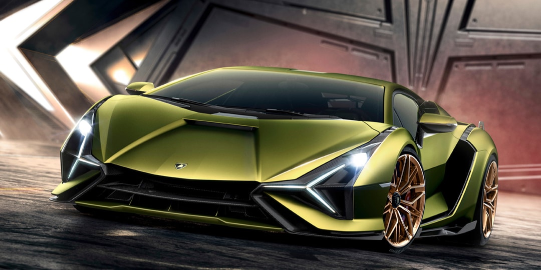 Lamborghini представляет первый в истории гибридный суперкар Sian