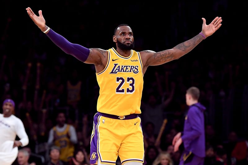 Lebron james sale nba 2019