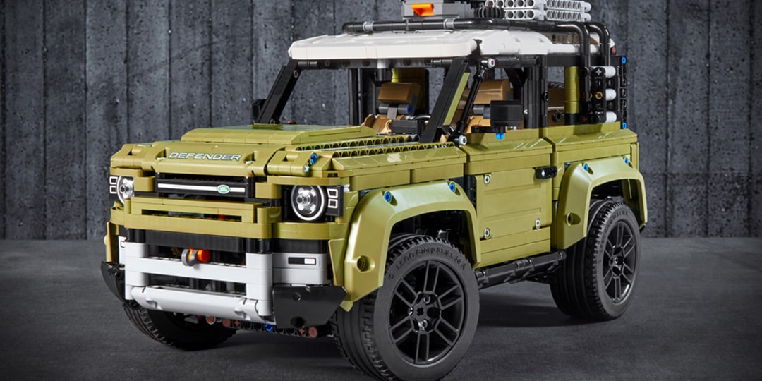LEGO выпустила реалистичный технический Land Rover Defender одновременно с выпуском настоящего автомобиля