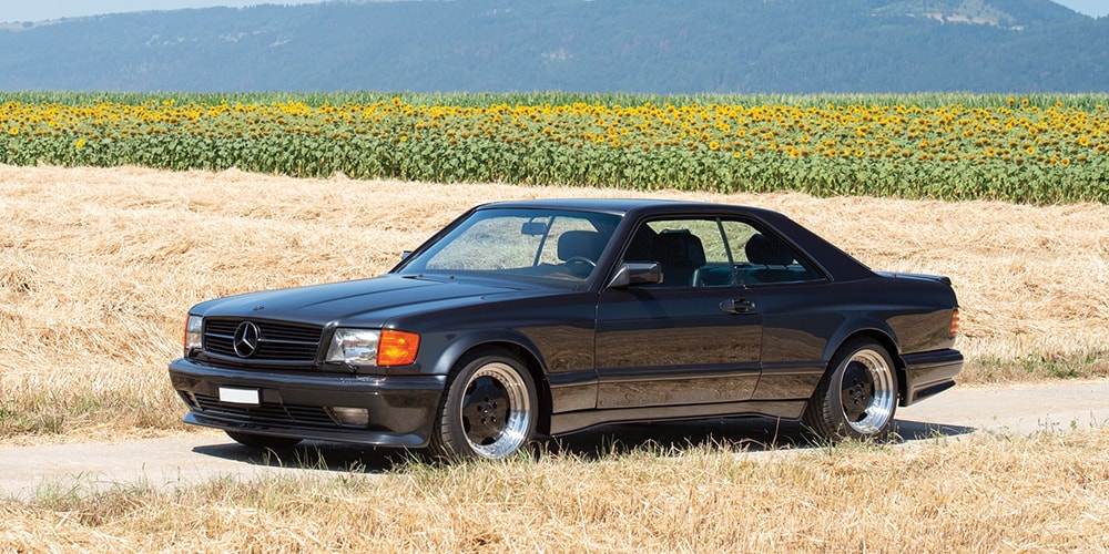 Mercedes-Benz 560 SEC AMG 6.0 «Wide Body» 1991 года доминирует на следующем аукционе RM Sotheby’s