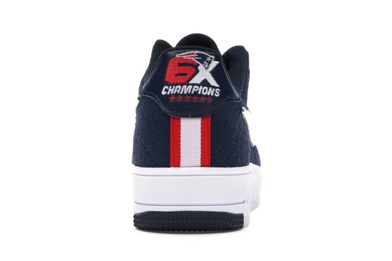 Patriots 6x champs store air force 1