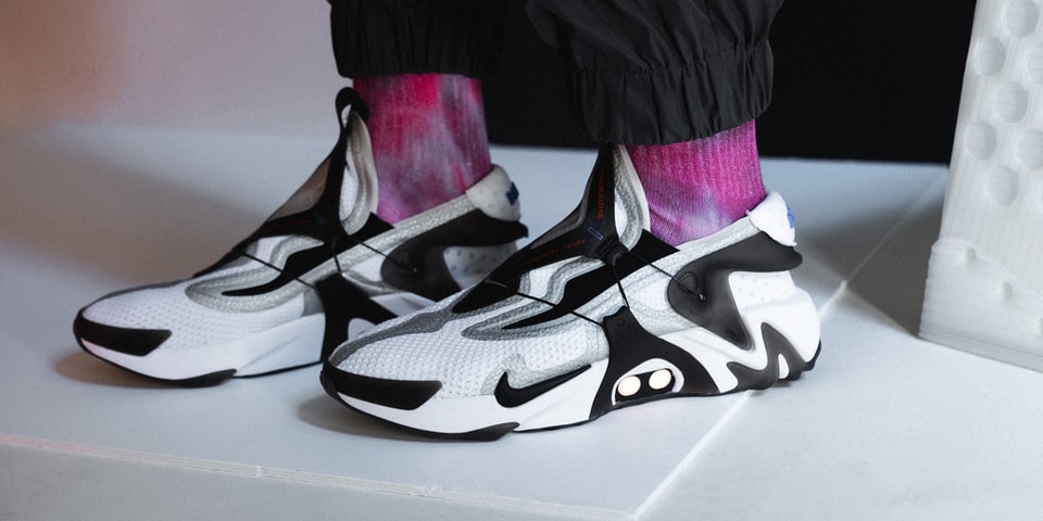 Nike Adapt Lacing Huarache On-Feet, Closer Look | Hypebeast