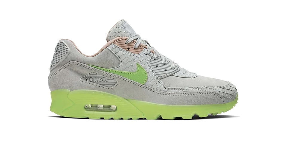 air max 90 white electric green