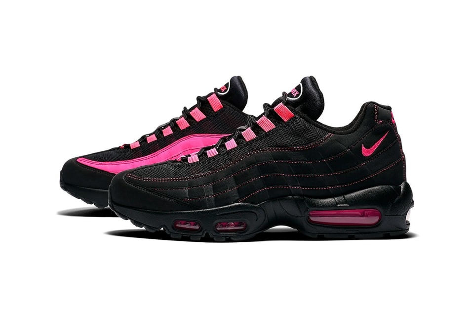 Nike Air Max 95 GS Black Pink Where To Buy CJ3906-006 The Sole Supplier ...