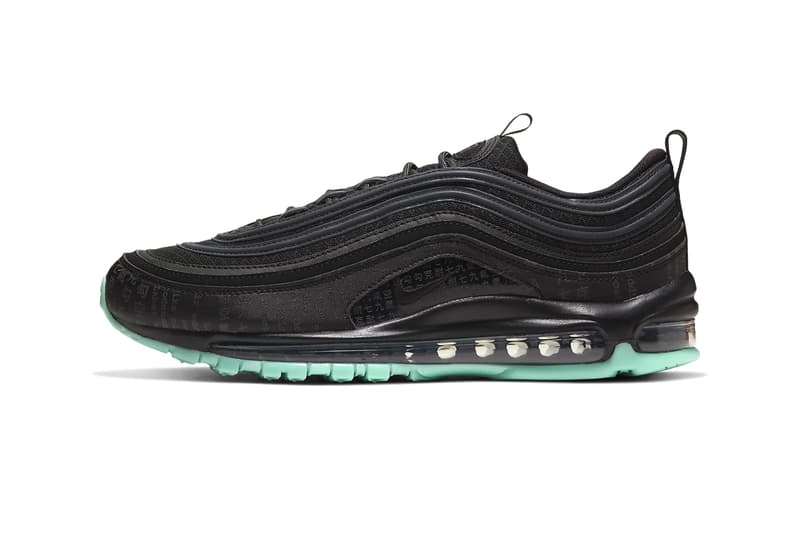 air max 97 silver green
