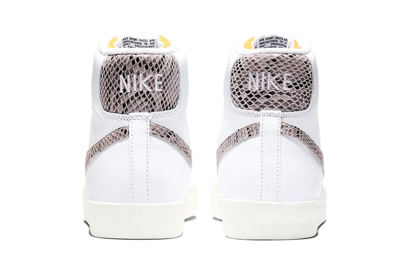 nike blazer mid 77 vintage reptile white