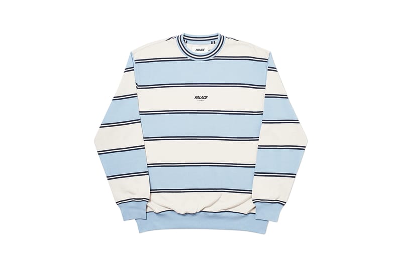 Palace hot sale striped hoodie