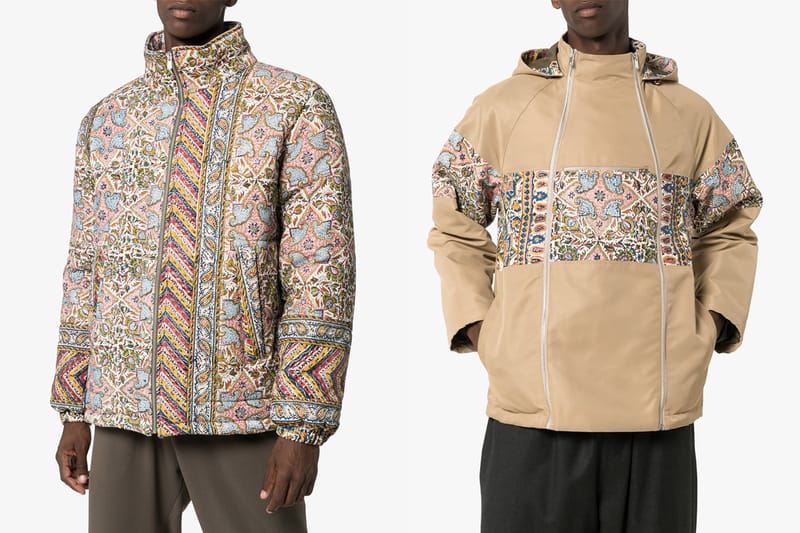 Paria Farzaneh Iranian Print Quilted Jacket | Hypebeast