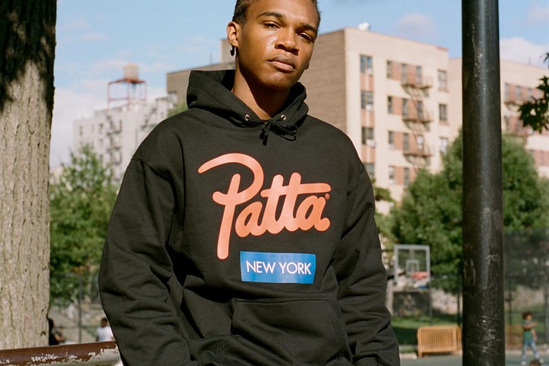 Patta script 2025 logo hoodie