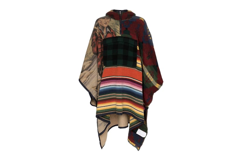 Polo Ralph Lauren Hooded Patchwork Poncho | Hypebeast