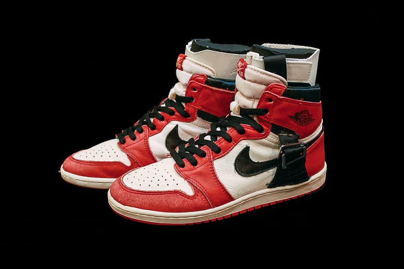 Custom Ankle Brace AJ1 Chicago's by SBTG Surplus | Hypebeast