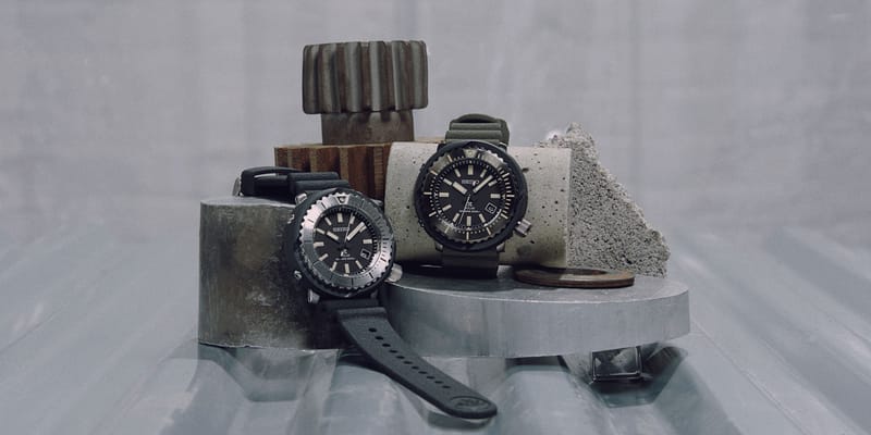 Seiko Prospex SNE 541 and SNE 543 Diver Watches Hypebeast