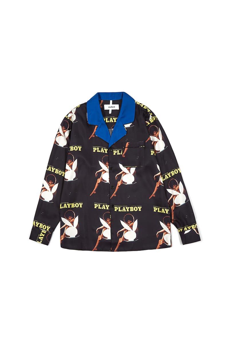 Playboy silk sale shirt