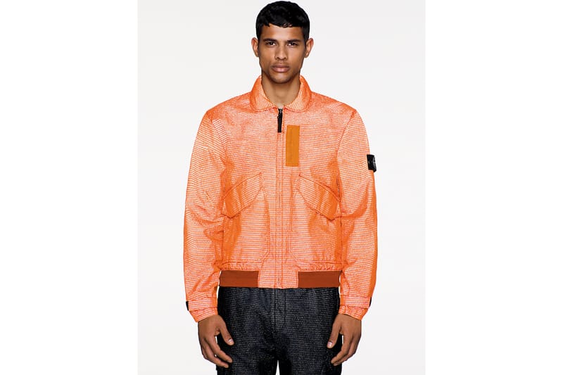 Stone Island 019'020_Reflective Weave Ripstop-TC | Hypebeast