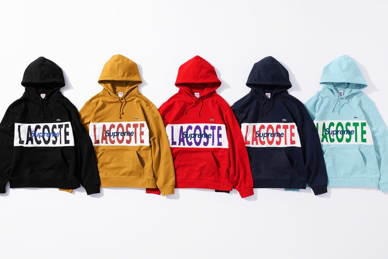 Collab supreme clearance lacoste