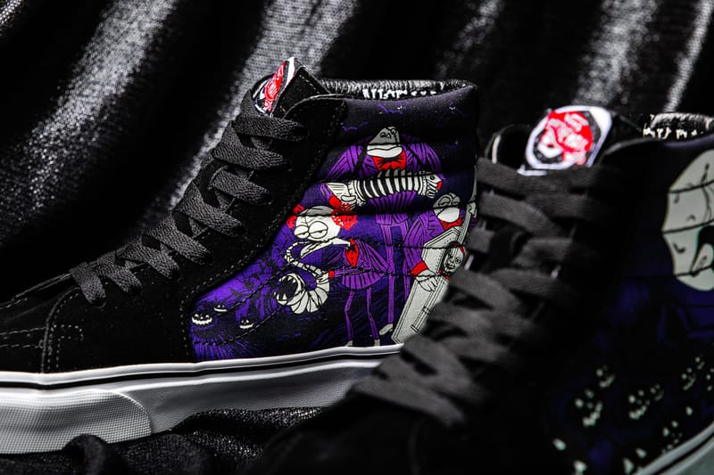 The Nightmare Before Christmas Vans Sneakers | Hypebeast