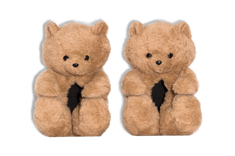 Vetements Hug Me Teddy Bear Slippers Release Details | Hypebeast