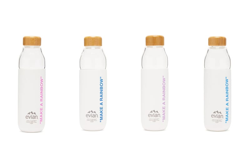 Evian x shop virgil water bottle