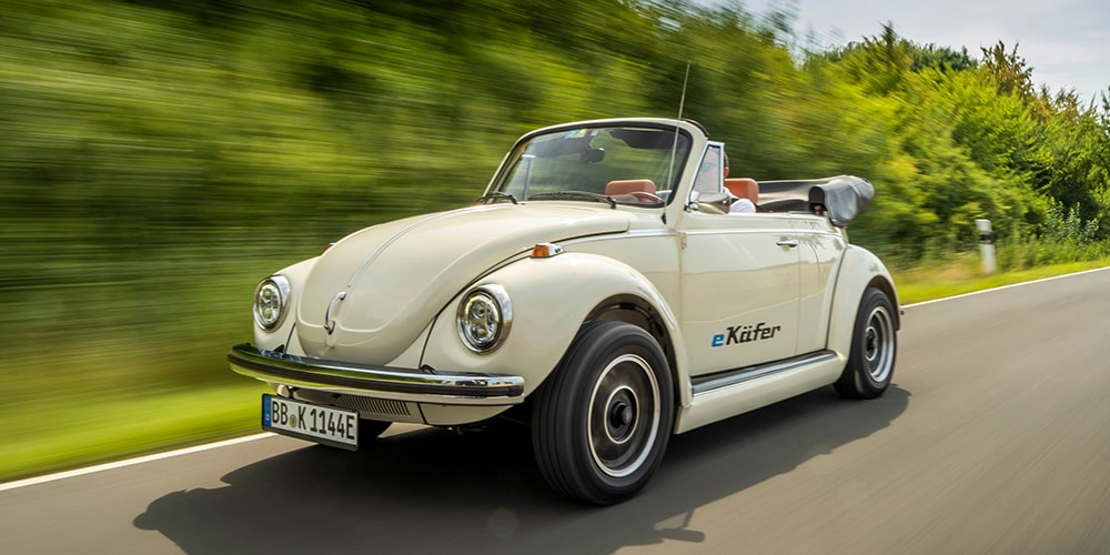 Volkswagen представляет классический Beetle с электрическим приводом