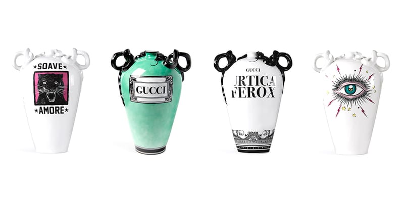 GUCCI GINORI 1735 花柄皿 グッチの世界観で彩られた「グッチ オステリア」。三ツ星シェフ