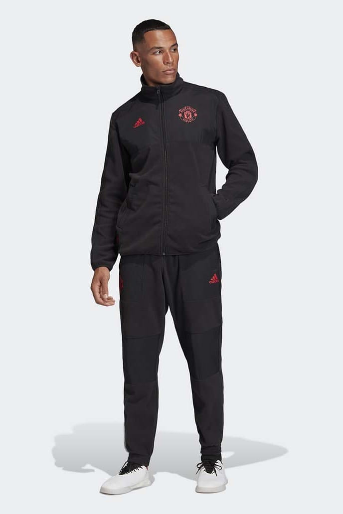 Red rose 2024 adidas tracksuit