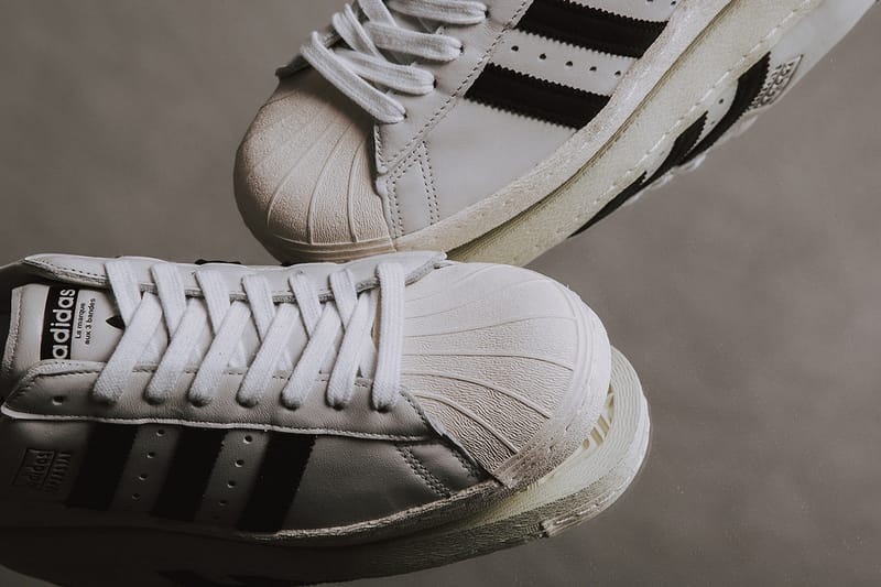 Original superstar 80s clearance blanc