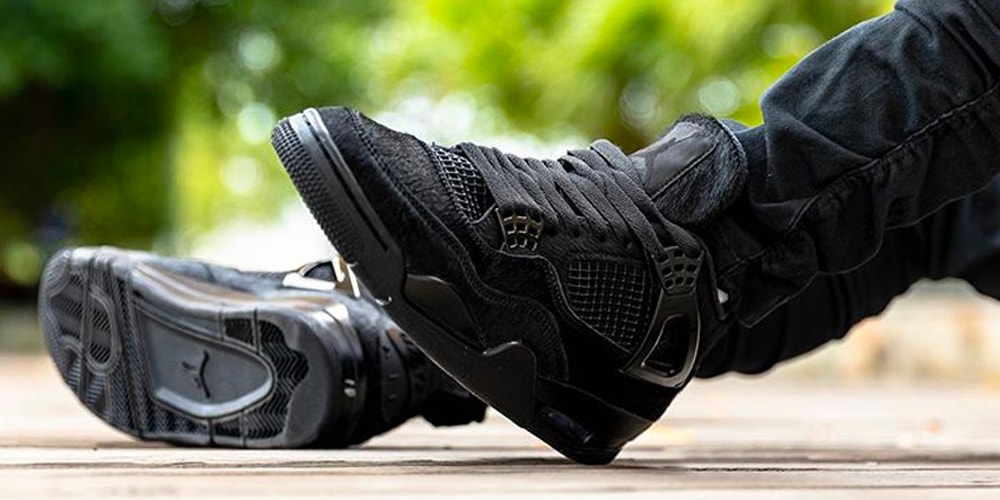 Air Jordan 4 "Pony Hair" OnFoot Look Hypebeast