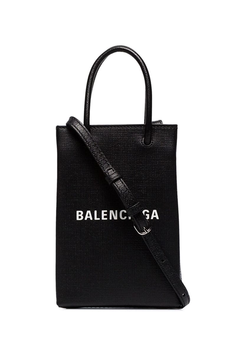 Shopping phone hot sale holder balenciaga