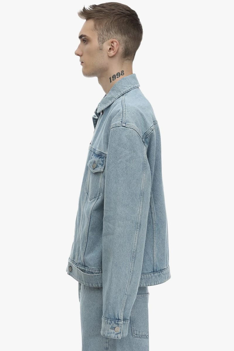 Hypebeast hot sale denim jacket