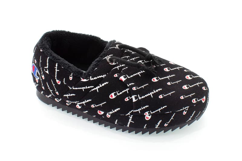 champion university slippers m&m