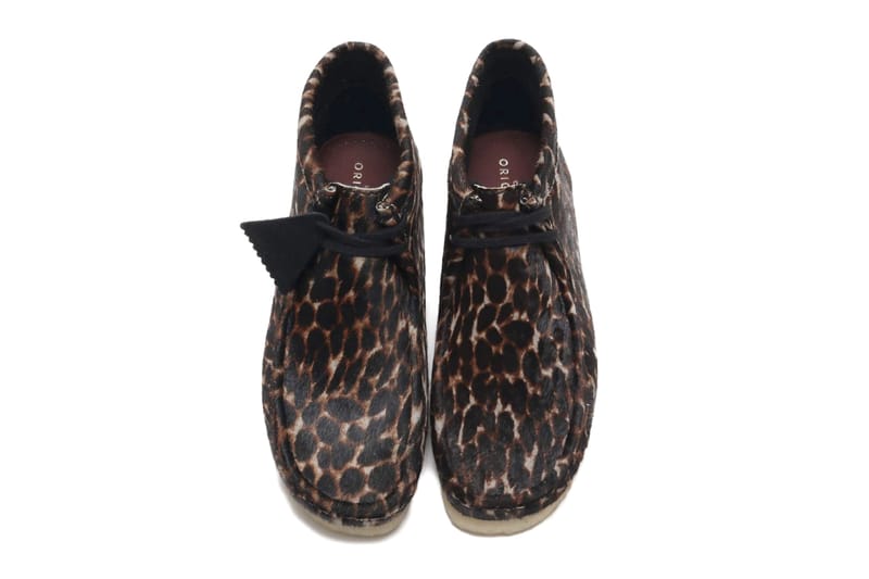 Clarks leopard sales print shoes