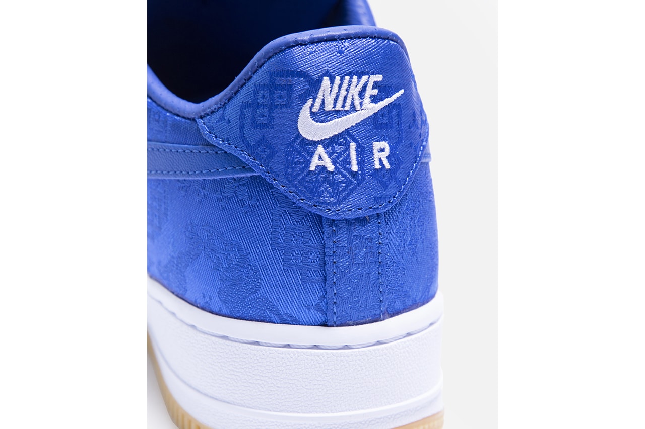 Nike x clot blue silk Clearance