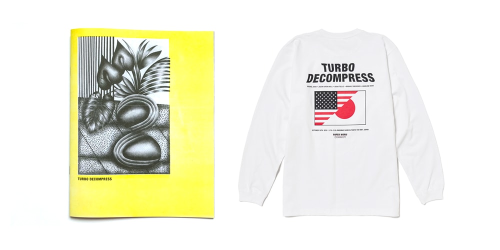 Paper Work NYC представит выставку и журнал «TURBO DECOMPRESS» в Токио
