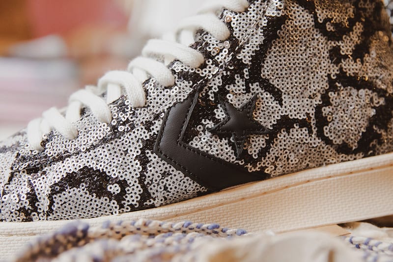 Converse black gold clearance sequin