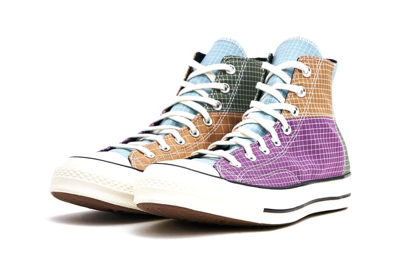 colorful patch converse