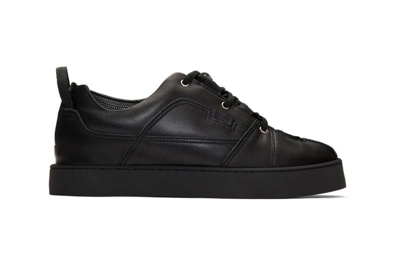 DOUBLET Black Sneakers Layered Dress Derbys | Hypebeast