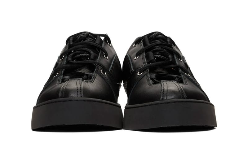 DOUBLET Black Sneakers Layered Dress Derbys | Hypebeast