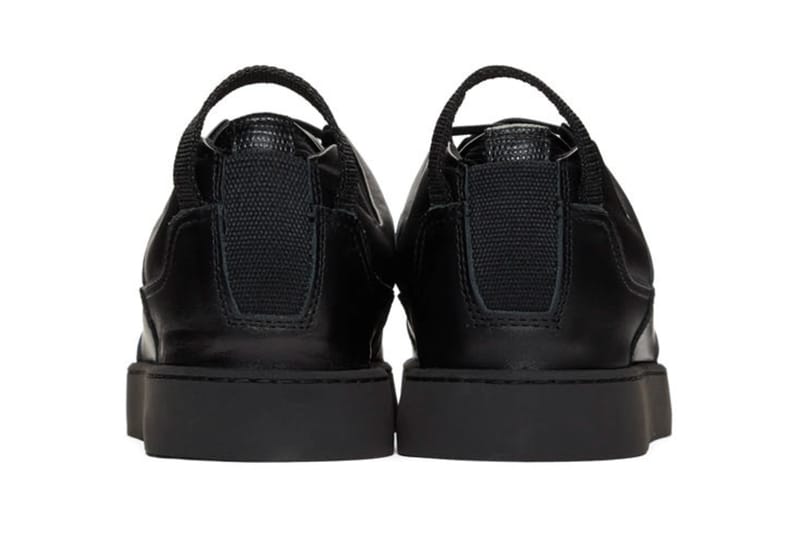 DOUBLET Black Sneakers Layered Dress Derbys | Hypebeast