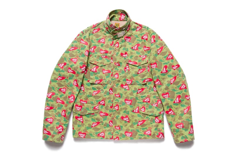 HUMAN MADE Heart Camo Field Jacket Release Price | Drops 