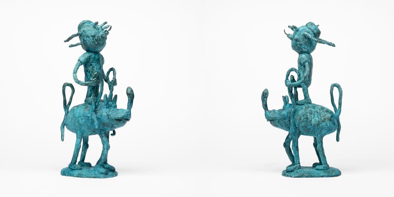 Joakim Ojanen x Case Studyo 'BFF' Blue Sculpture | Hypebeast
