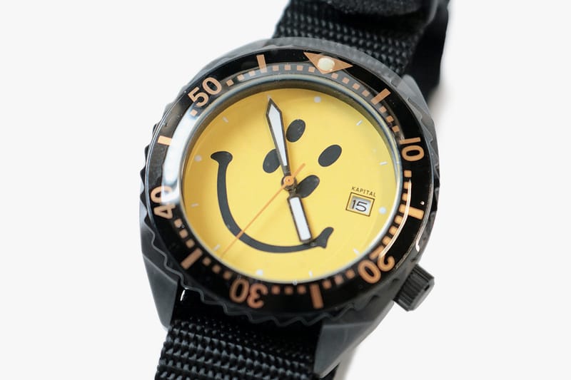 KAPITAL Rain Smile Divers Watch | Hypebeast