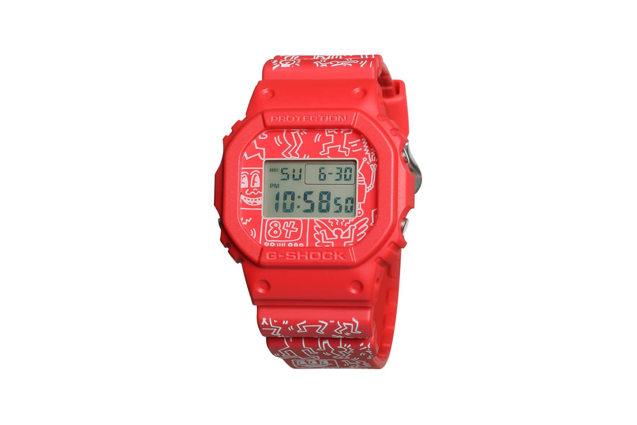 超可爱の G-Shock x Keith Haring DW56000KEITH-4カシオ - 時計