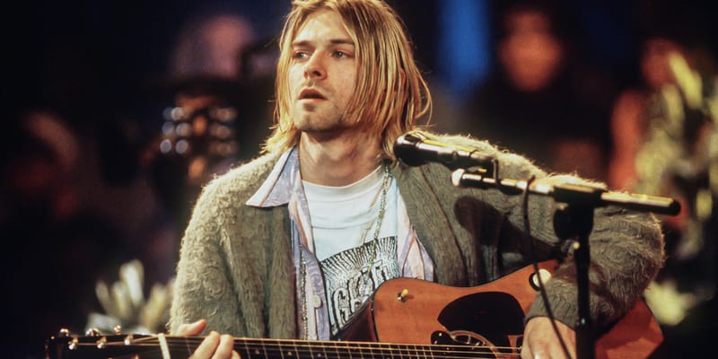 Kurt Cobain MTV Cardigan and Guitar Auction Price | Hypebeast