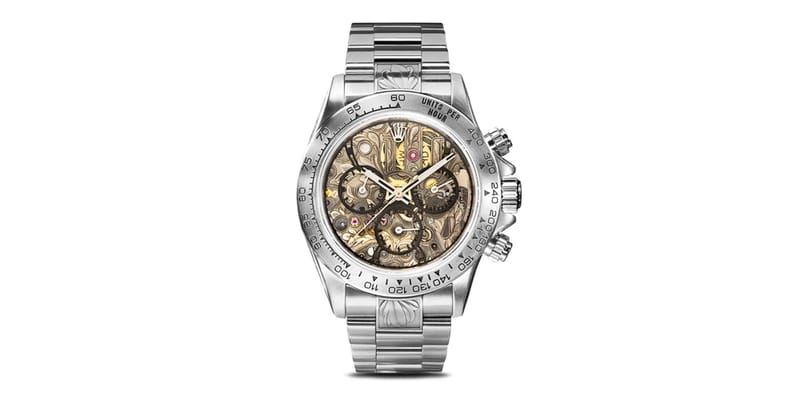 MAD Paris x Rolex Daytona Openwork SK II Watch | Hypebeast